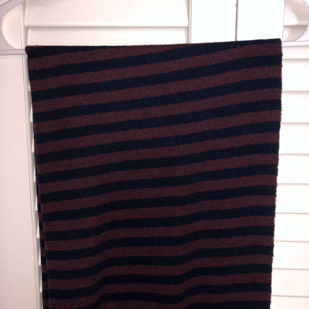 Marc Jacob's striped wool scarf